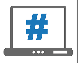 hashtags on social media