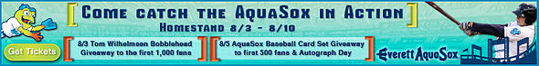 AquaSox Baseball ad