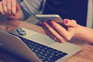 woman-laptop-phone-email-business