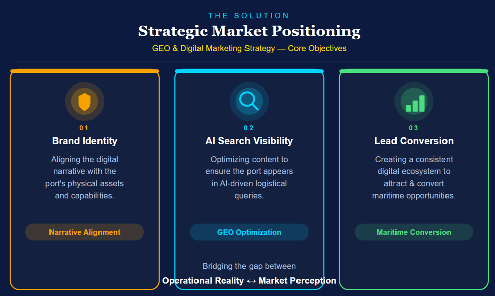 strategic digital marketing and branding for port lead generation