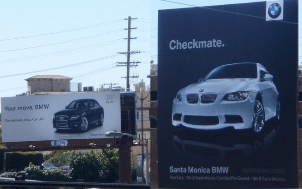 BMW Audi Your Move Checkmate